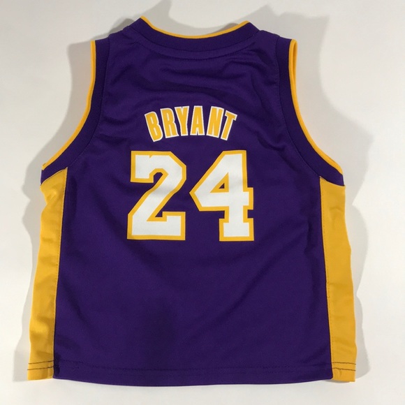 LA Lakers adidas Kobe Bryant Jersey 4T Kids #24 LA Lakers adidas Kobe Bryant Jersey 4T Kids #24